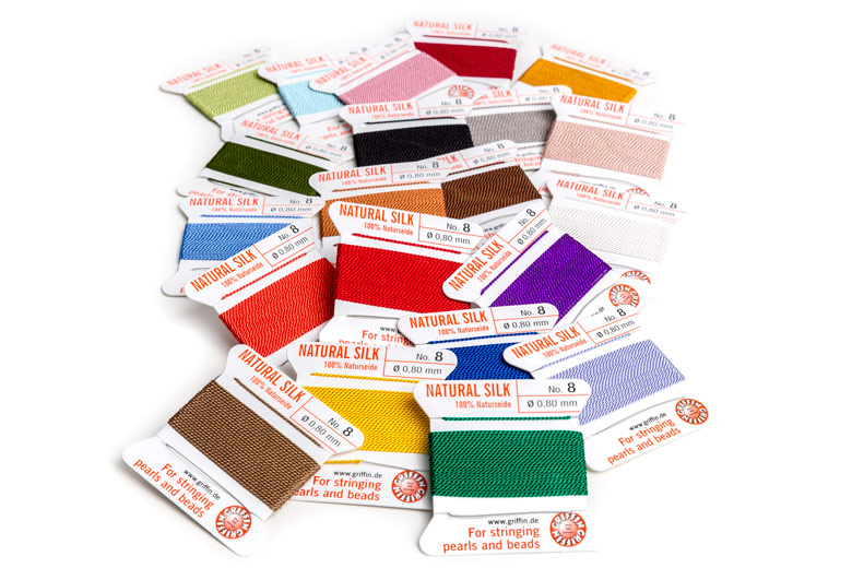 Divers Parelknopen: Griffin Natural Silk