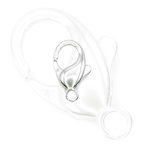 Juweliers Fournituren: Karabijnslot zilver AG925