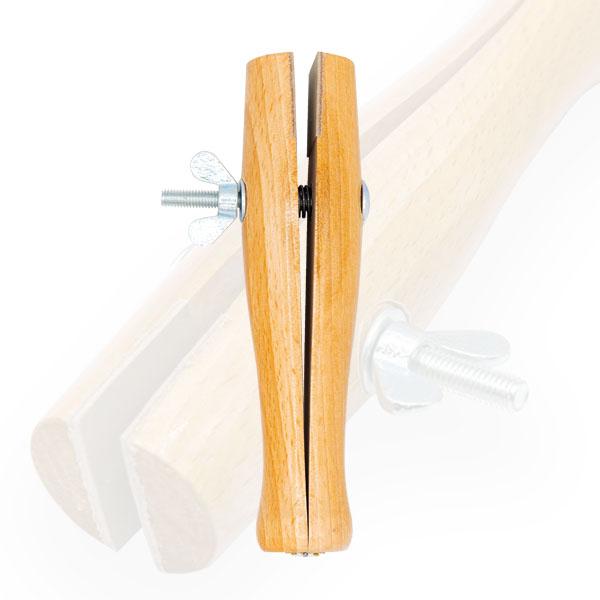 Juweliers Zetten - graveren: Ringklem met vleugelmoer