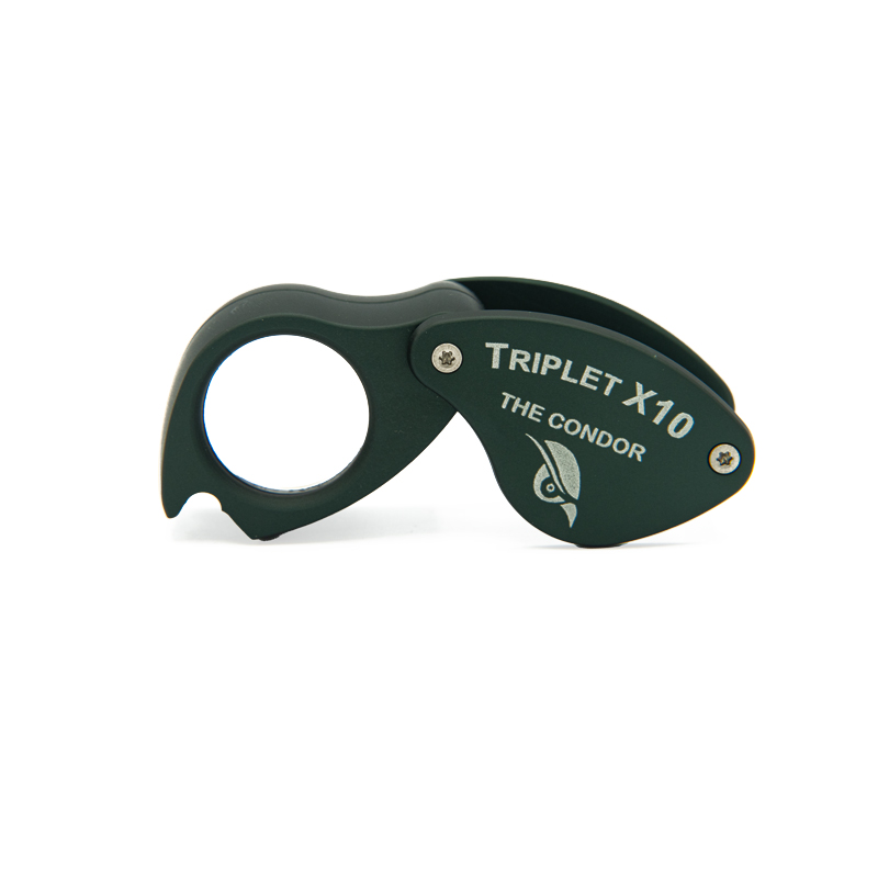Diamantairs handloep: Triplet loep 10x Condor
