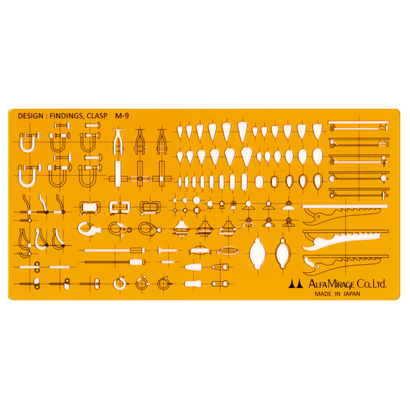 Divers Tekensjablonen: Alfa Mirage tekensjabloon m10
