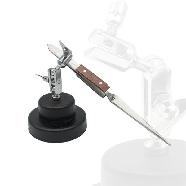 Gereedschap Derde hand met vuurpincet