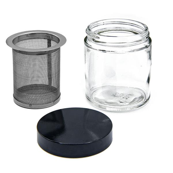 Gereedschap Kuismandjes met glazen pot