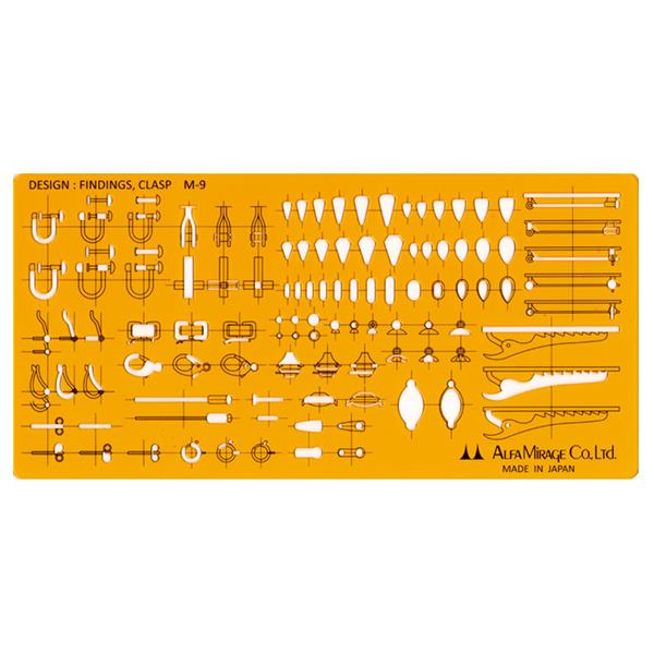 Gereedschap Alfa Mirage tekensjabloon m10